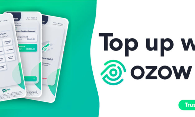 Top up with Ozow!