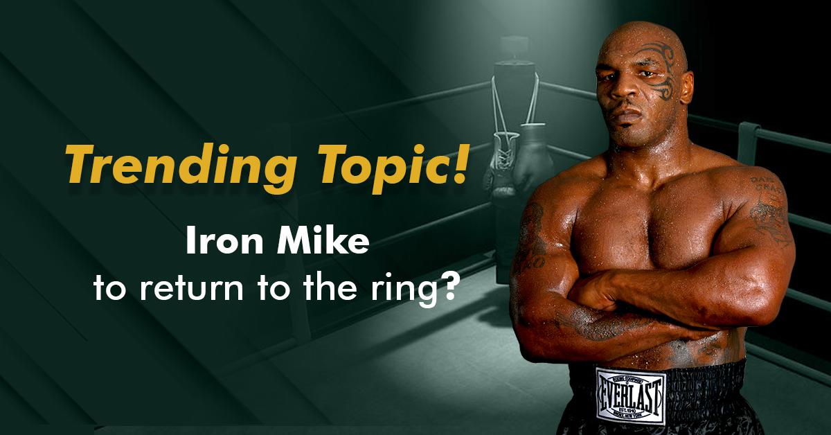 Iron Mike Tyson plans his comeback to the ring