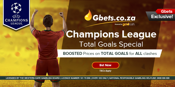 A Gbets Promo Exclusive: Champions League Total Goals Special!