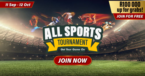 All Sports Tournament: R100 000!